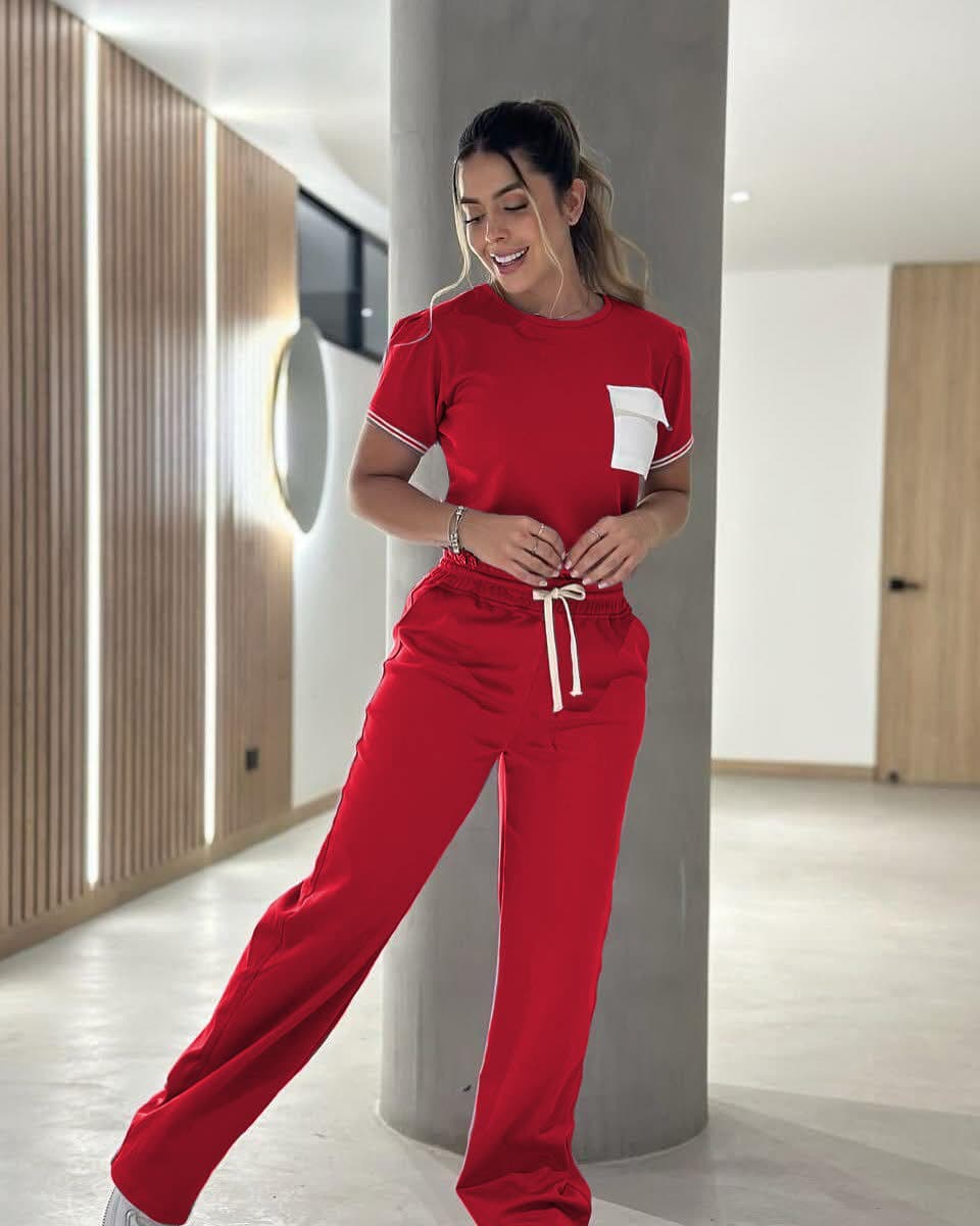 SET RENATA-ELABORADO EN BURDA LICRADA