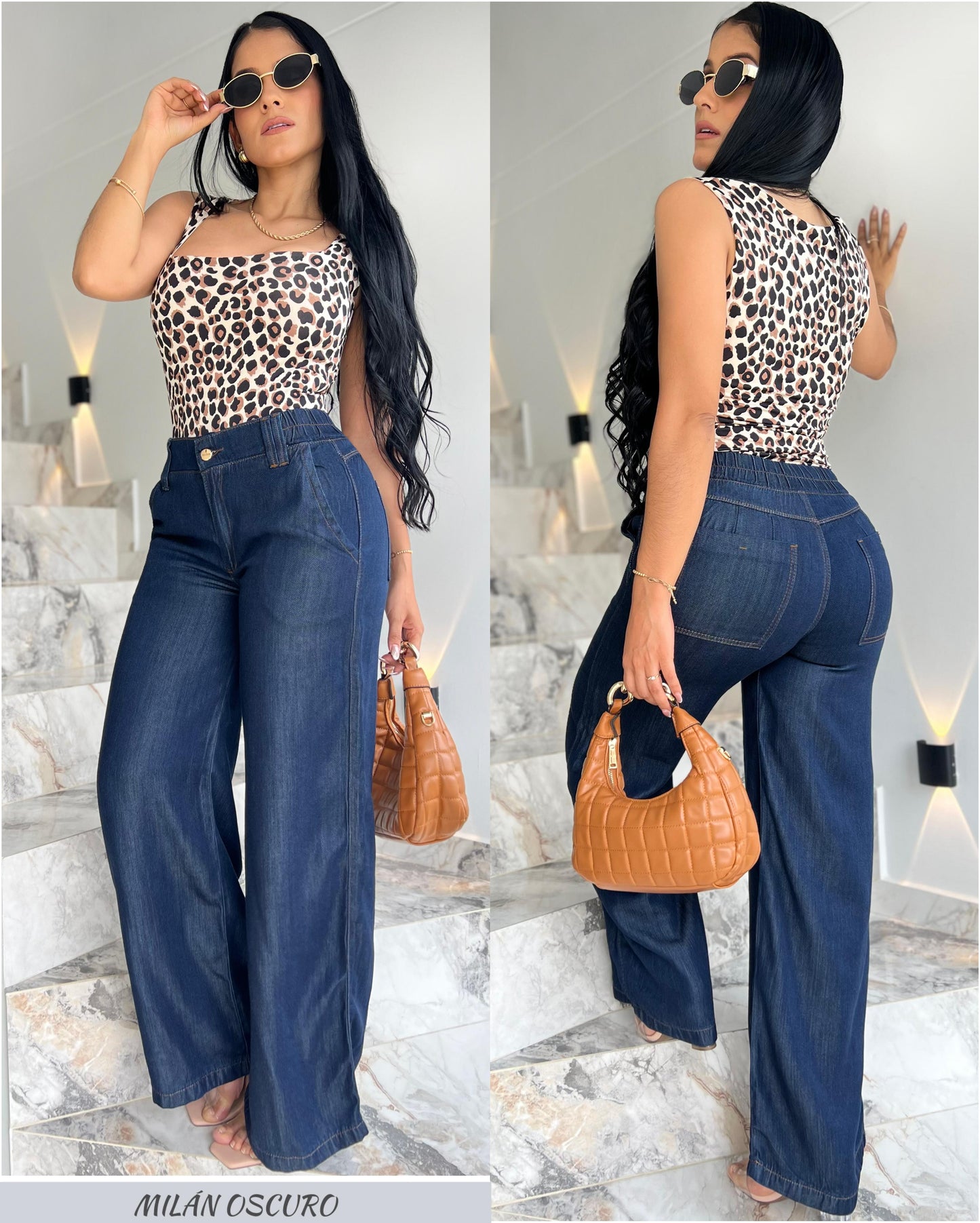 PALAZZO MILAN-ELABORADO DENIM PREMIUM