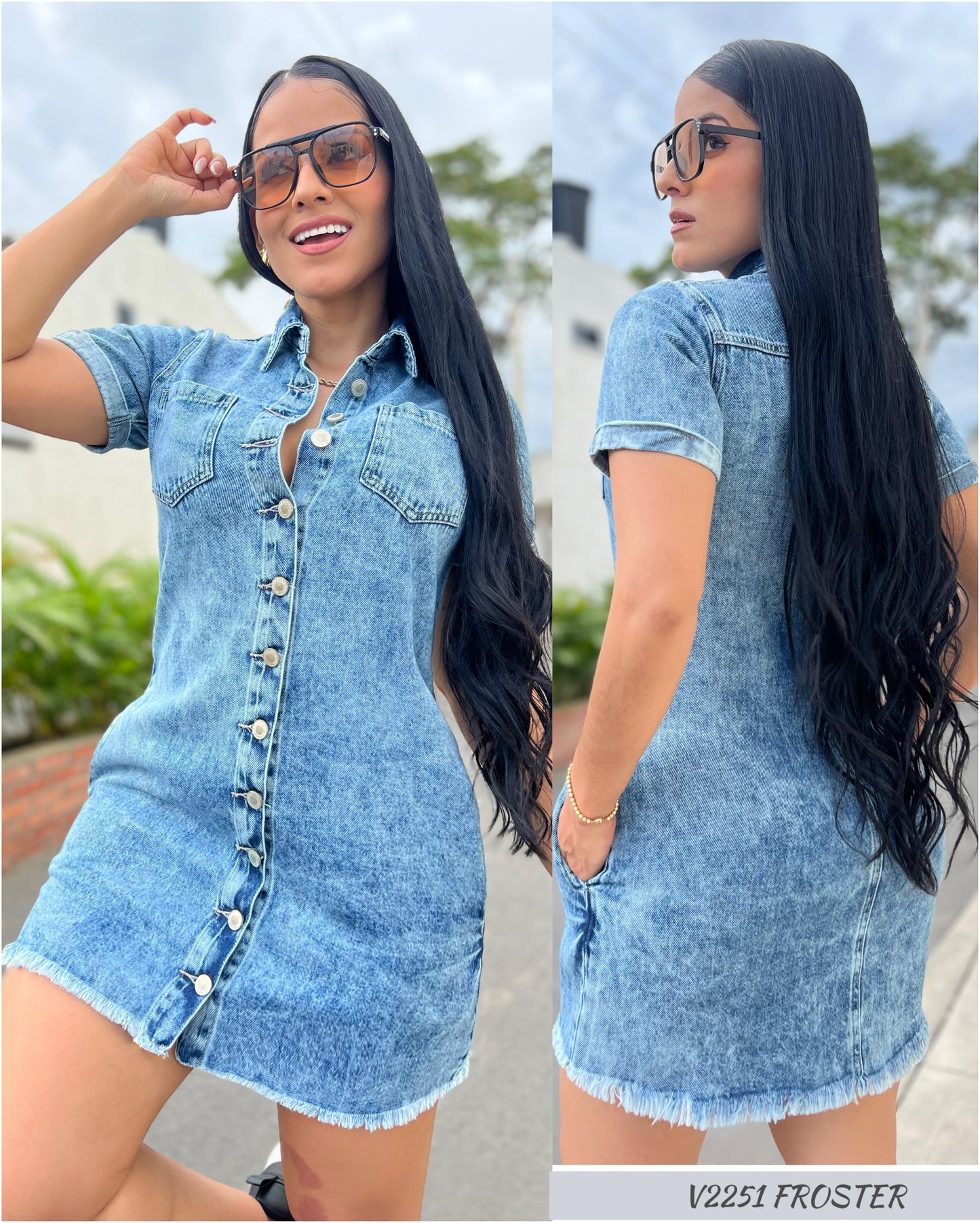 V2251-ELABORADO DENIM LIVIANO