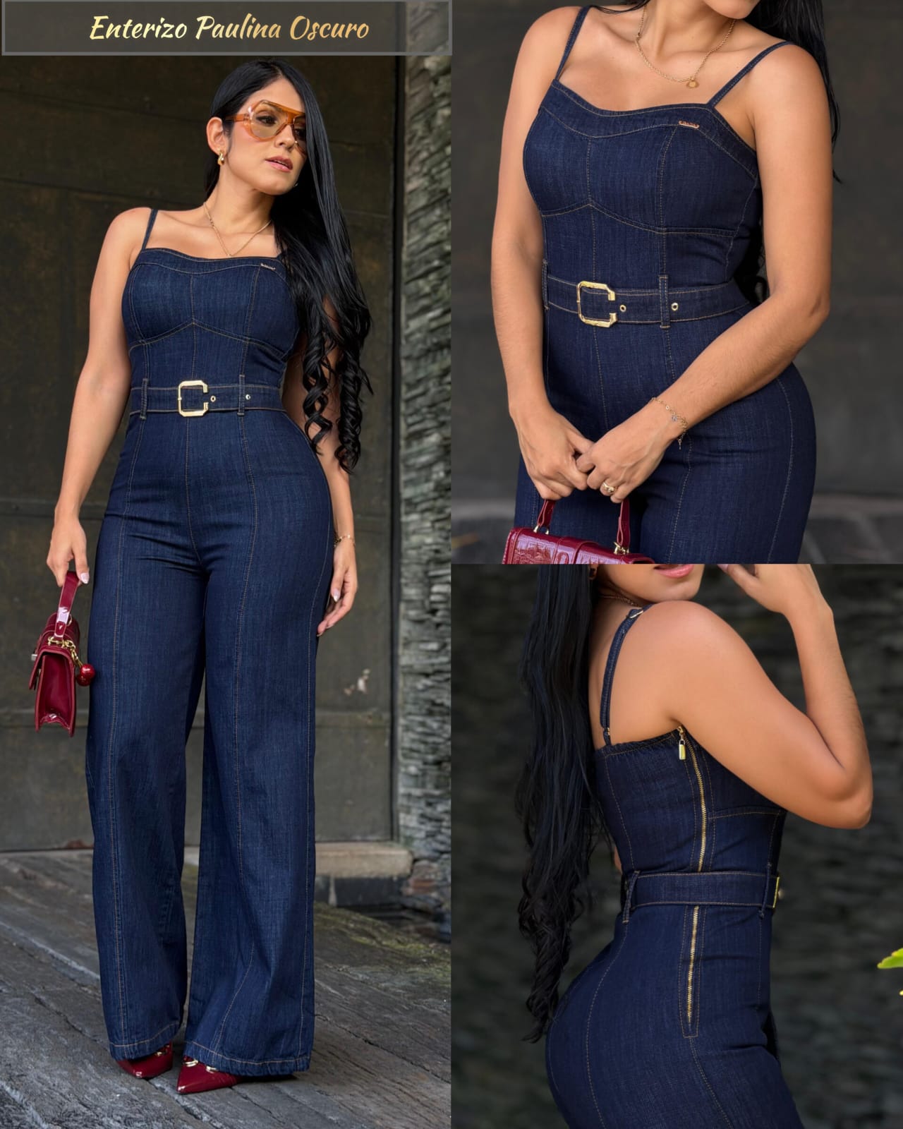 ENTERIZO PAULINA-ELABORADO EN DENIM