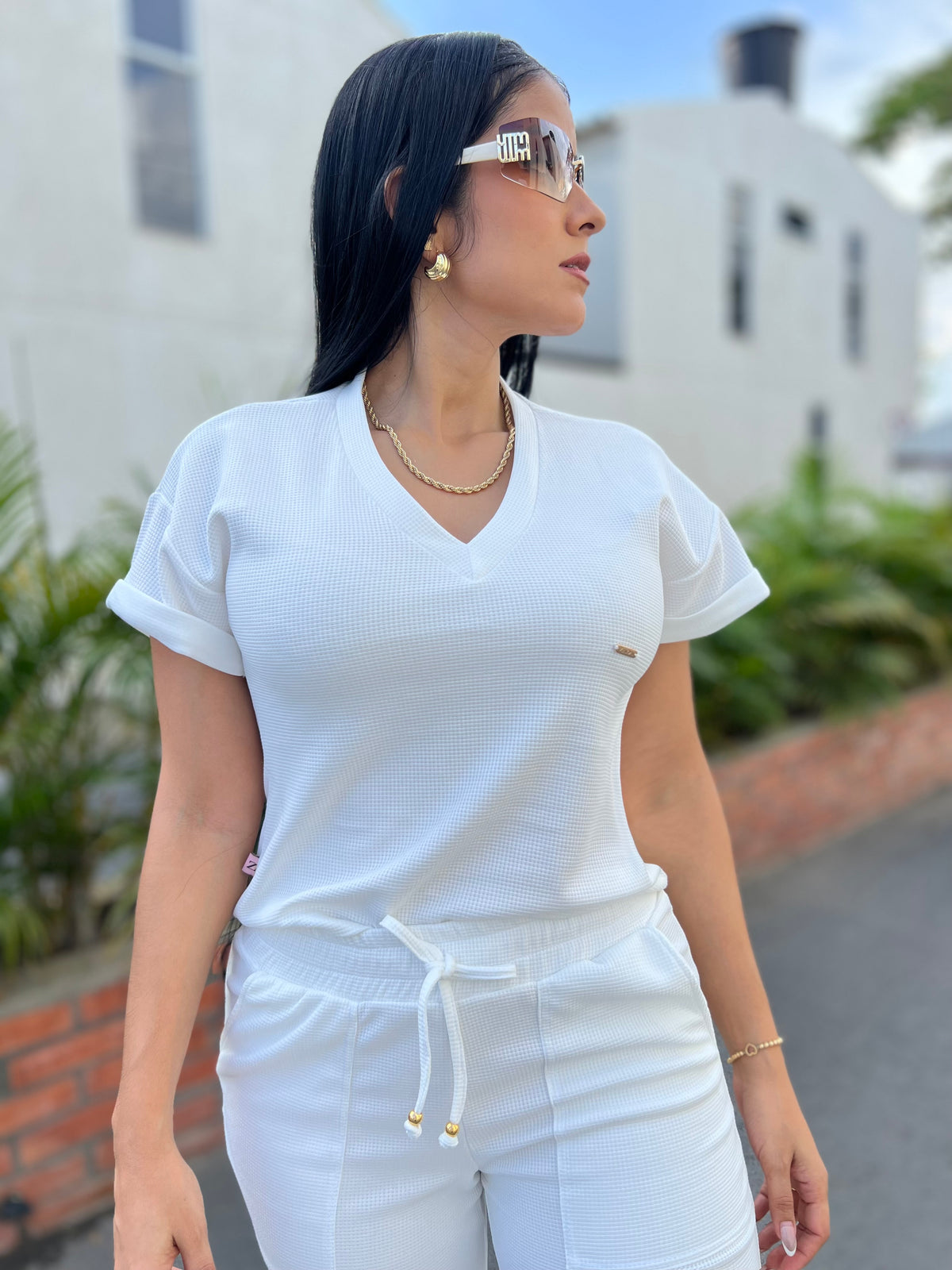 SET WHITNEY-ELABORADO EN GALLETA POLIESTER (MARFIL)