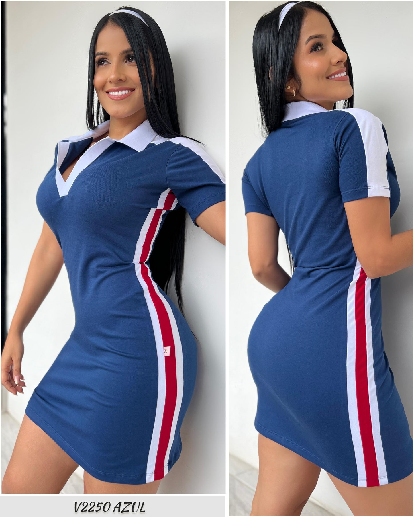 V2250-TIPO POLO-ELABORADO PIQUE PREMIUM