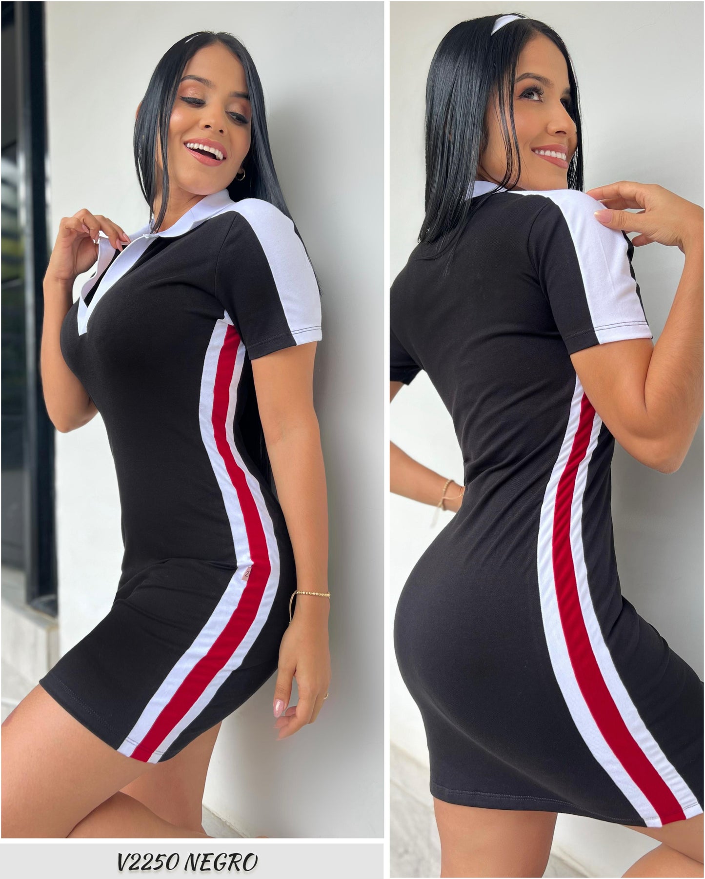 V2250-TIPO POLO-ELABORADO PIQUE PREMIUM