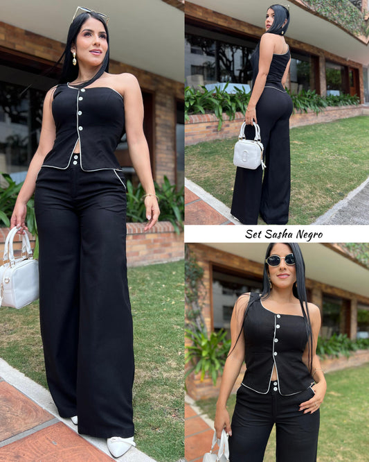 SET SASHA-ELABORADO EN LINO