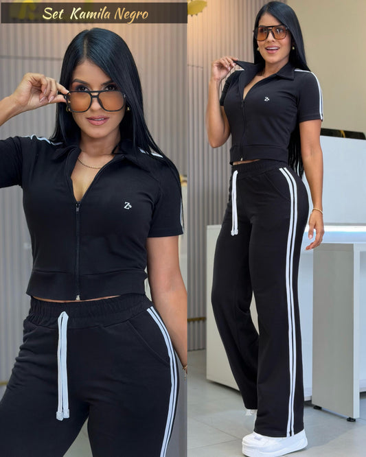 SET KAMILA-ELABORADO EN BURDA LICRADA