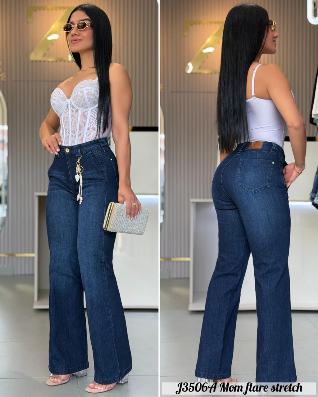 J3506A-MONFLARE STRECH