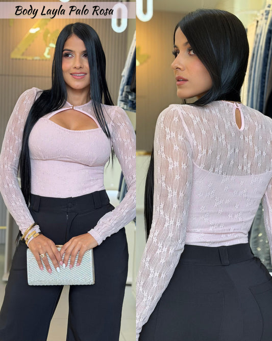 BODY LAYLA-BLONDA CON SPANDEX