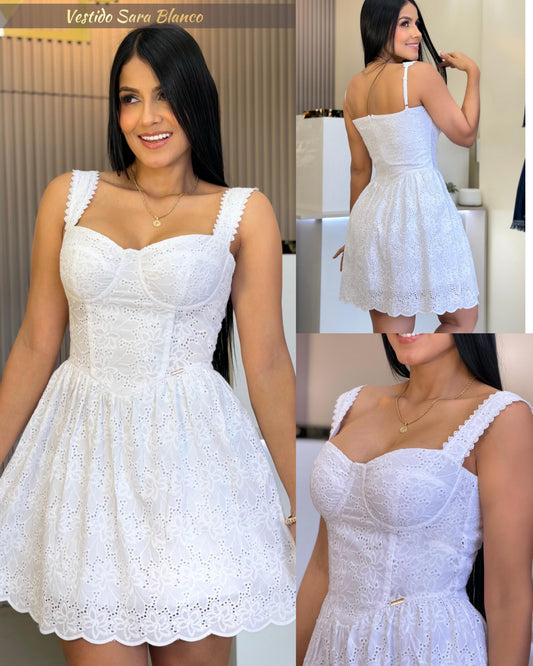 VESTIDO SARA-ELABORADO EN OJALILLO