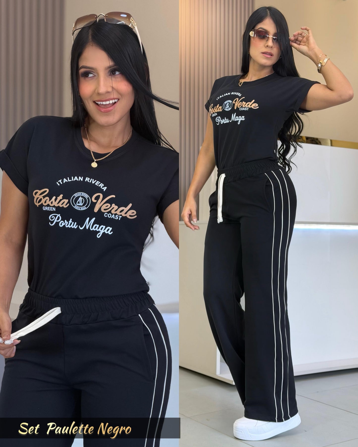 SET PAULETTE-ELABORADO EN BURDA LICRADA
