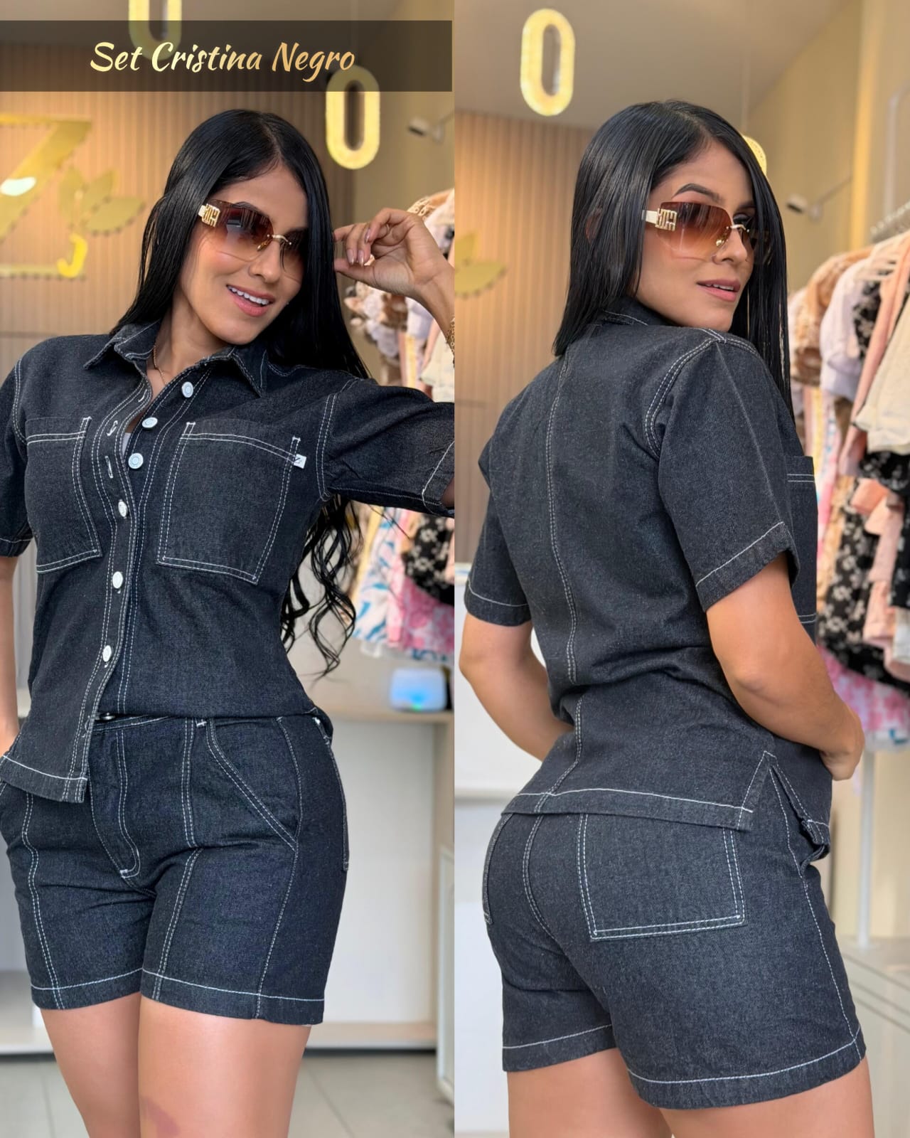 SET CRISTINA-DENIM LIVIANO PREMIUM