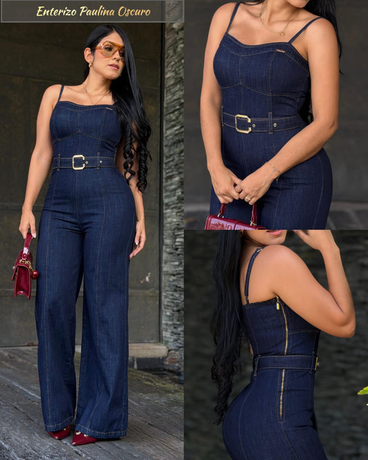 ENTERIZO PAULINA-ELABORADO EN DENIM