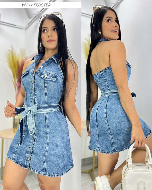 V2254-ELABORADO DENIM LIVIANO
